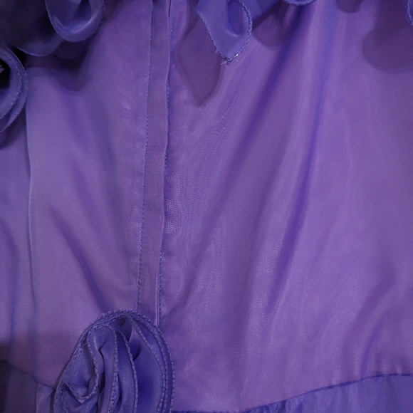 Vintage Union made purple maxi dress - Picture 6 of 6